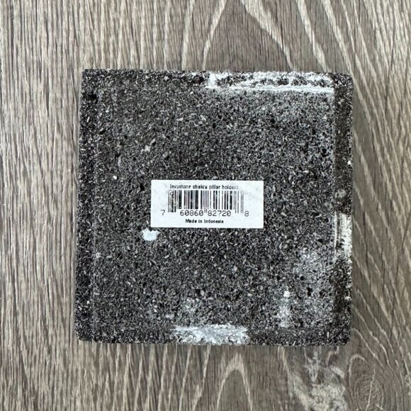 Heart Chakra Candle & Lava Stone Holder | 8 Inch Love Pillar w/ Essential Oils - Picture 8 of 10